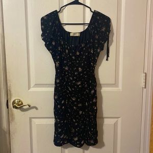 Brand: No comment Size: L Description: black dress with flowers